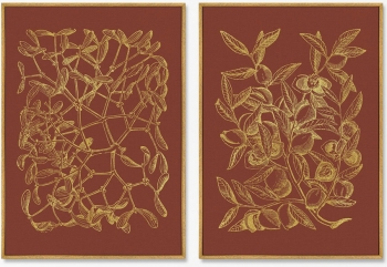 Диптих на холсте The Medieval period 75X105 / 75X105 CM