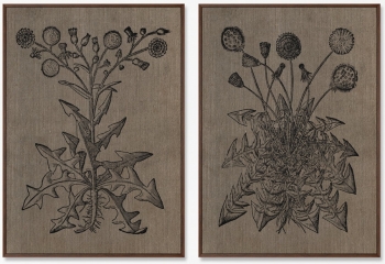 Диптих на холсте The Medieval period 75X105 / 75X105 CM
