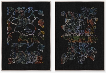 Диптих на холсте The Medieval period 75X105 / 75X105 CM