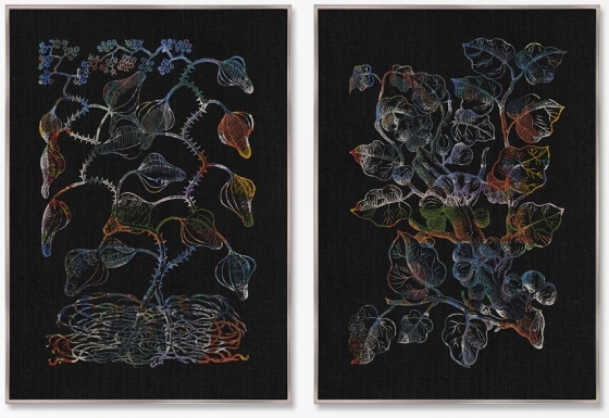 Диптих на холсте The Medieval period 75X105 / 75X105 CM 1