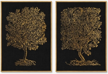 Диптих на холсте The Medieval period 75X105 / 75X105 CM