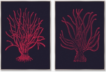 Диптих на холсте The Medieval period 75X105 / 75X105 CM