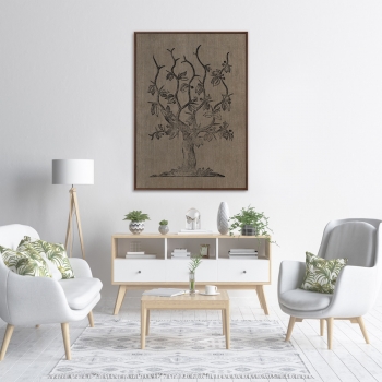 Постер на холсте The Medieval period 75X105 CM