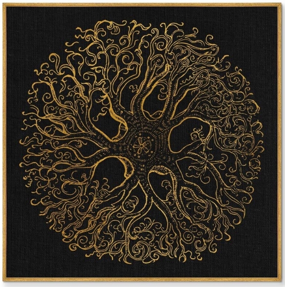 Постер на холсте The Medieval period 105X105 CM 1