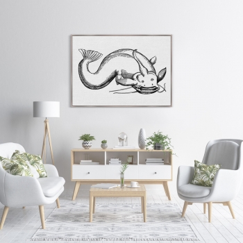 Постер на холсте The Medieval period 105X75 CM