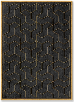 Постер на холсте The Line ornament 75X105 CM