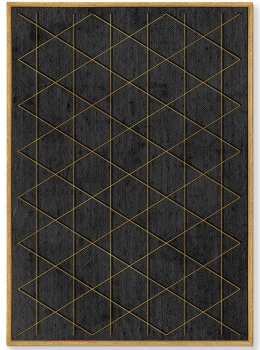 Постер на холсте The Line ornament 75X105 CM