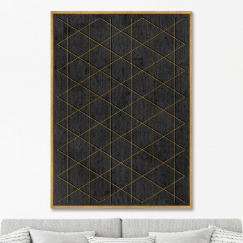 Постер на холсте The Line ornament 75X105 CM