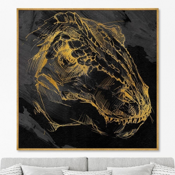 Постер на холсте Dino Mate 105X105 CM 2
