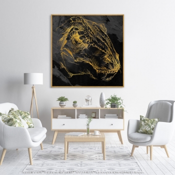 Постер на холсте Dino Mate 105X105 CM