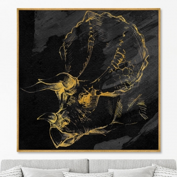 Постер на холсте Dino Mate 105X105 CM
