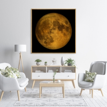 Постер на холсте Full Lunar 105X105 CM