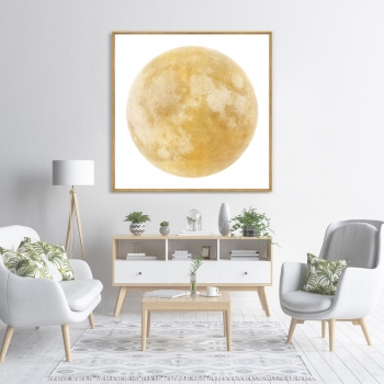 Постер на холсте Full Lunar 105X105 CM