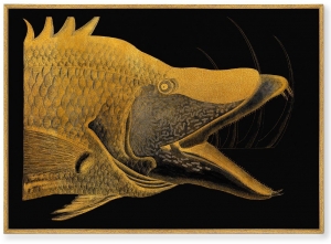 Репродукция картины на холсте Great Hog-Fish 105X75 CM