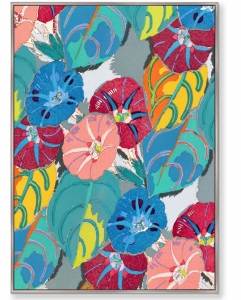 Постер на холсте Colorful vintage art deco pattern 75X105 CM
