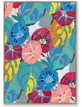 Диптих на холсте Colorful vintage art deco pattern 75X105 / 75X105 CM