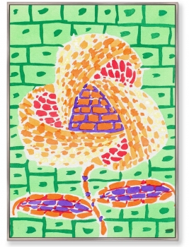 Постер на холсте Floral art nouveau artwork 75X105 CM