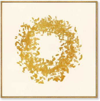 Постер на холсте Autumn leaf fall 105X105 CM