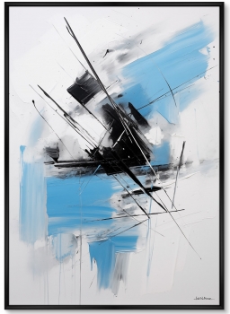 Набор из двух постеров на холсте Space and speed 75X105 / 75X105 CM