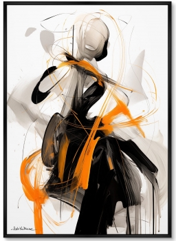 Набор из двух постеров на холсте Summer Orchestra 75X105 / 75X105 CM