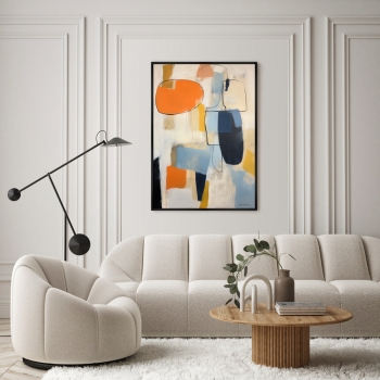 Постер на холсте Two of them 75X105 CM