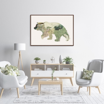 Постер Master of the Taiga 105X75 CM