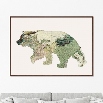 Постер Master of the Taiga 105X75 CM