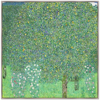Постер Roses under the trees 105X105 CM