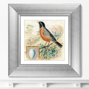 Постер Vintage postcard 36X36 CM