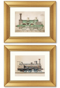 Диптих Hercules locomotive 51X41 / 51X41 CM
