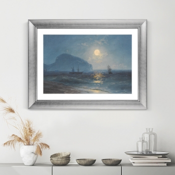 Постер Moonlit night 81X61 CM