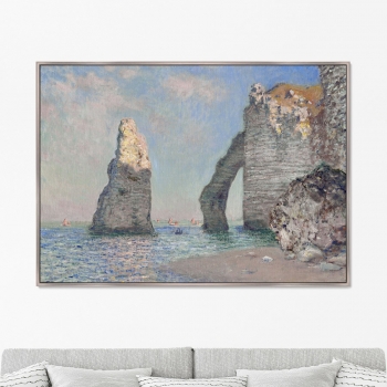 Постер The Rock Needle and the Porte d'Aval 105X75 CM