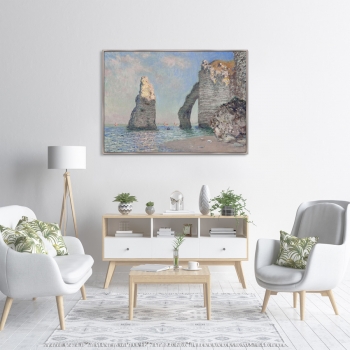 Постер The Rock Needle and the Porte d'Aval 105X75 CM