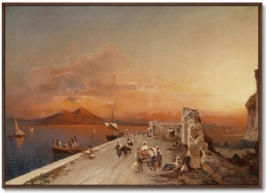 Постер Tart sunset 105X75 CM