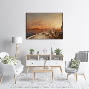 Постер Tart sunset 105X75 CM