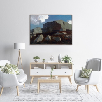 Постер Landscape with Rocks near Royan 105X75 CM