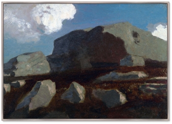 Постер Landscape with Rocks near Royan 105X75 CM