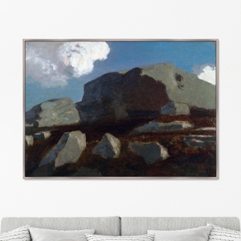 Постер Landscape with Rocks near Royan 105X75 CM