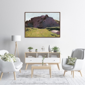 Постер The Rocky Slope 105X75 CM
