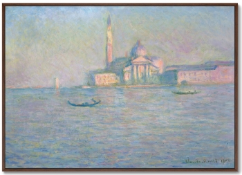 Постер The Church of San Giorgio Maggiore Venice 105X75 CM