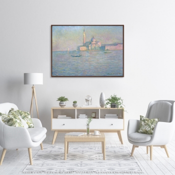 Постер The Church of San Giorgio Maggiore Venice 105X75 CM