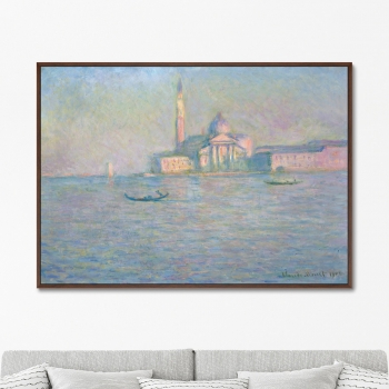 Постер The Church of San Giorgio Maggiore Venice 105X75 CM