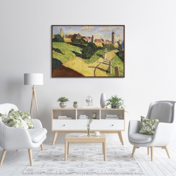 Постер Alte Stadt II 105X75 CM