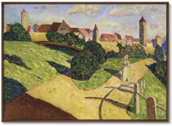 Постер Alte Stadt II 105X75 CM