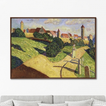 Постер Alte Stadt II 105X75 CM
