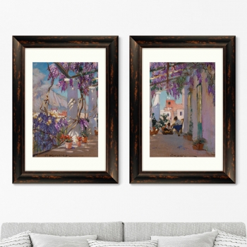 Диптих Veranda in Capri 51X71 / 51X71 CM