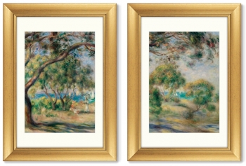 Диптих Bois de la Chaise 51X71 / 51X71 CM