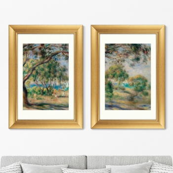 Диптих Bois de la Chaise 51X71 / 51X71 CM