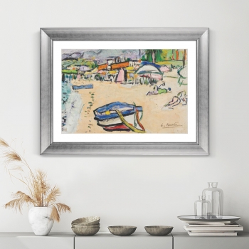 Постер On the beach South of France 81X61 CM