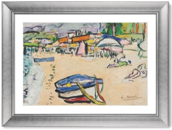 Постер On the beach South of France 81X61 CM